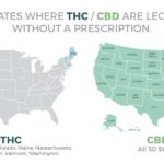 States where tHC / CBD are Legal without a Prescription