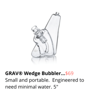 RESTART CBD Grav Wedge Bubbler Austin TX