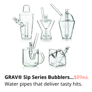 RESTART CBD GRAV Sip Series Bubblers