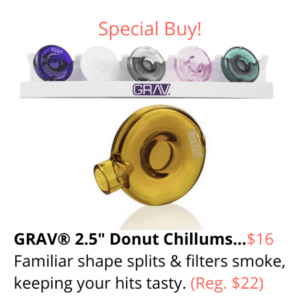 RESTART CBD GRAV Donut Chillum Austin TX