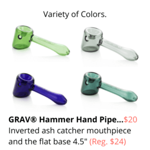 Restart CBD GRAV Hammer Hand Pipe Austin TX