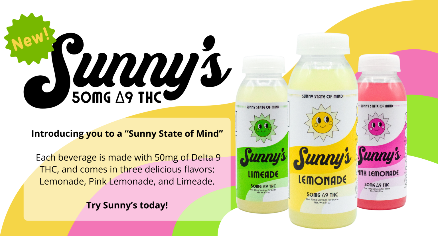 Introducing Sunny’s Delta 9 THC Drinks - RESTART CBD & THC