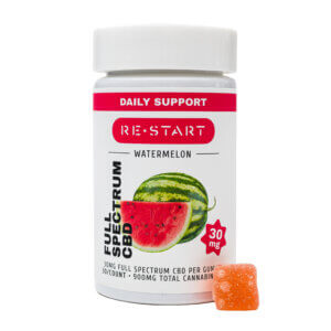 CBD Full Spectrum 30MG Gummies - Watermelon