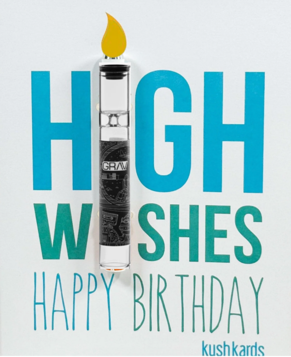 Kush Kards - High Wishes Birthday Card - Image 2