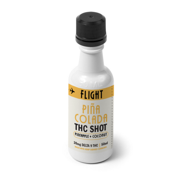 Flight Elixir Delta 9 THC 30mg Mocktail Shot - Piña Colada 50mL