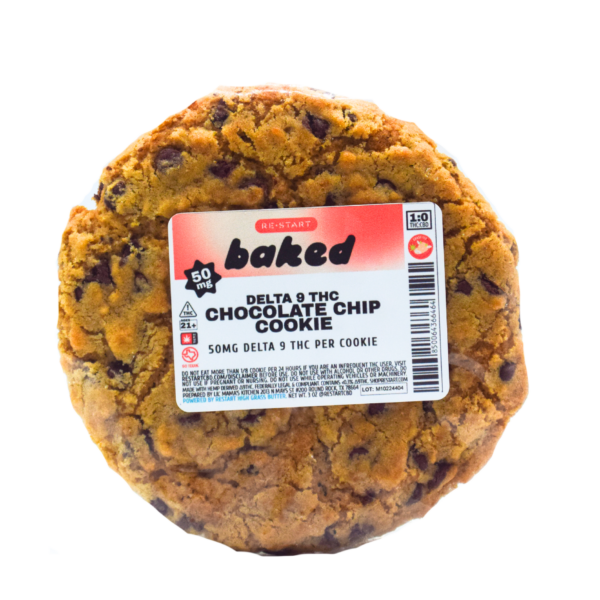 RESTART Baked THC 50mg Chocolate Chip Cookie