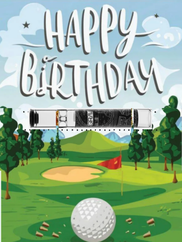 Kush Kards - Golf Happy Birthday Card - Image 2