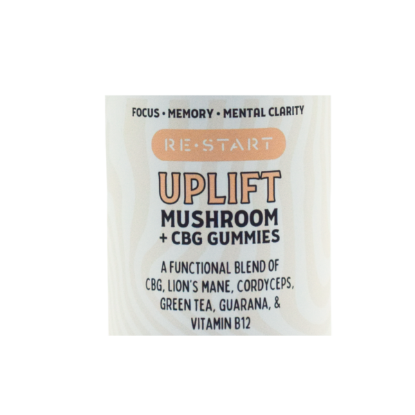 CBG Uplift Mushroom Gummies - Tropical 2-ct