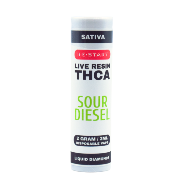 THCA Disposable Vape Sour Diesel 2mL (Sativa) Live Resin