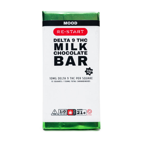 Delta 9 THC 150mg Milk Chocolate Bar