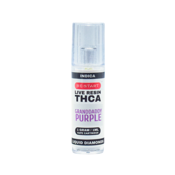 THCA Vape Cart Granddaddy Purple 1mL (Indica) Live Resin