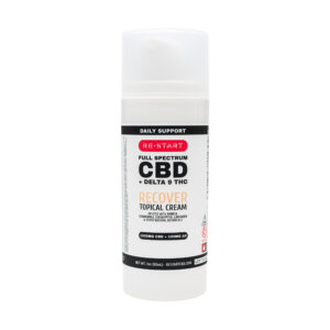 Recover CBD + D9 THC Topical Cream 1500mg 3oz