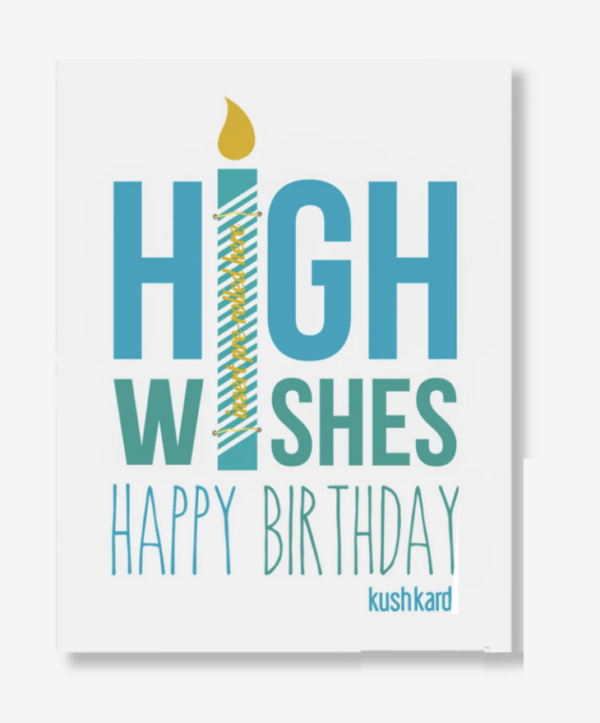 Kush Kards - High Wishes Birthday Card