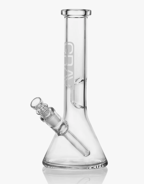 GRAV Small Water Pipe Beaker 12” (Available In-Store)