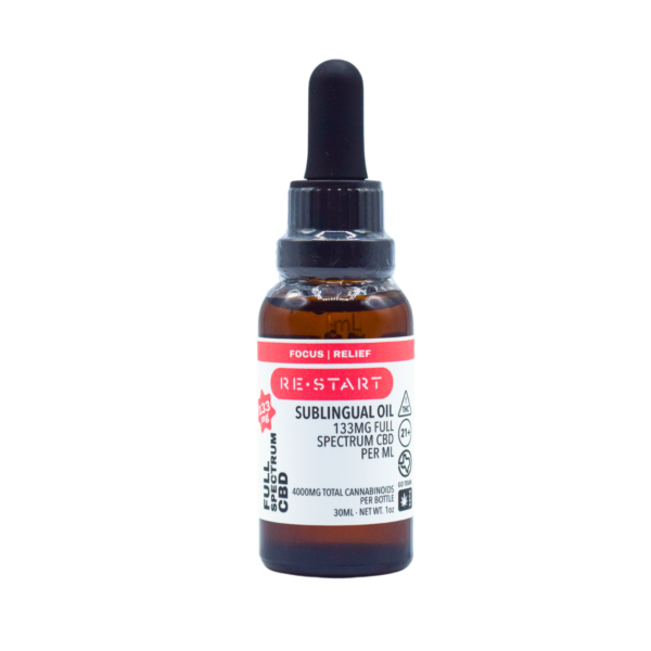 CBD Oil Full Spectrum 4000mg 30mL (133mg/mL)