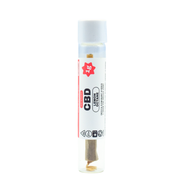 CBD Pre-Roll Lemon Octane 1G Hybrid (Reg. Price $7)