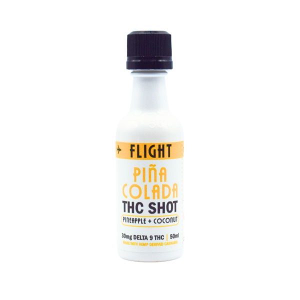 Flight Elixir Delta 9 THC 30mg Mocktail Shot - Piña Colada 50mL